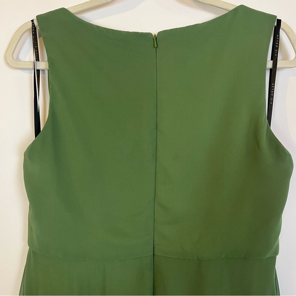 Dessy Collection- DEEP V-NECK CHIFFON MAXI DRESS - Picture 10 of 15